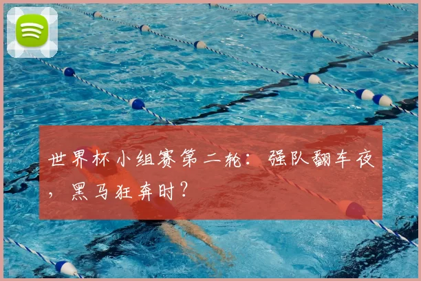 世界杯小组赛第二轮:强队翻车夜,黑马狂奔时?
