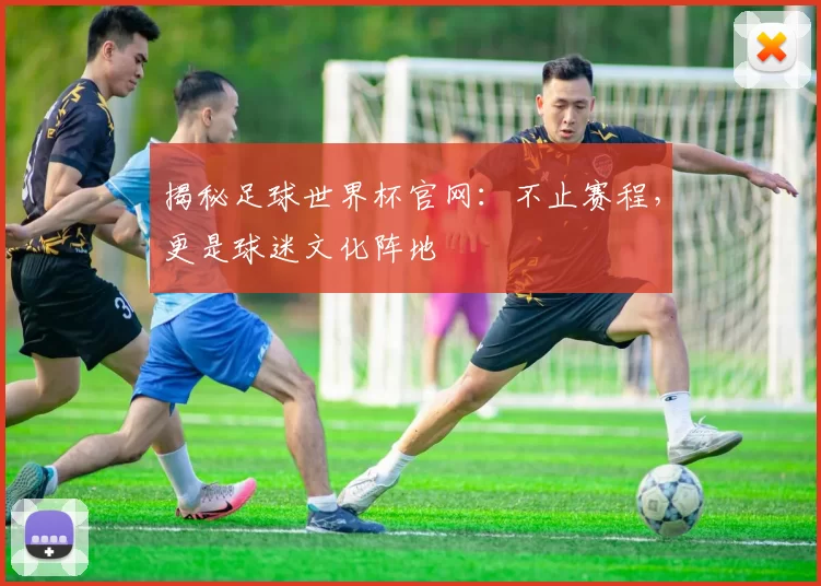 揭秘足球世界杯官网：不止赛程，更是球迷文化阵地